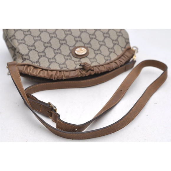 Authentic Brown GUCCI GG Plus Shoulder Crossbody Bag - Picture 7 of 17